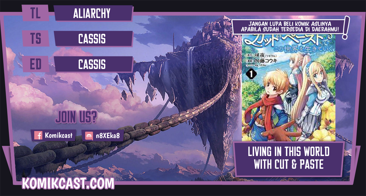 Living In This World With Cut & Paste Chapter 17 Gambar 1